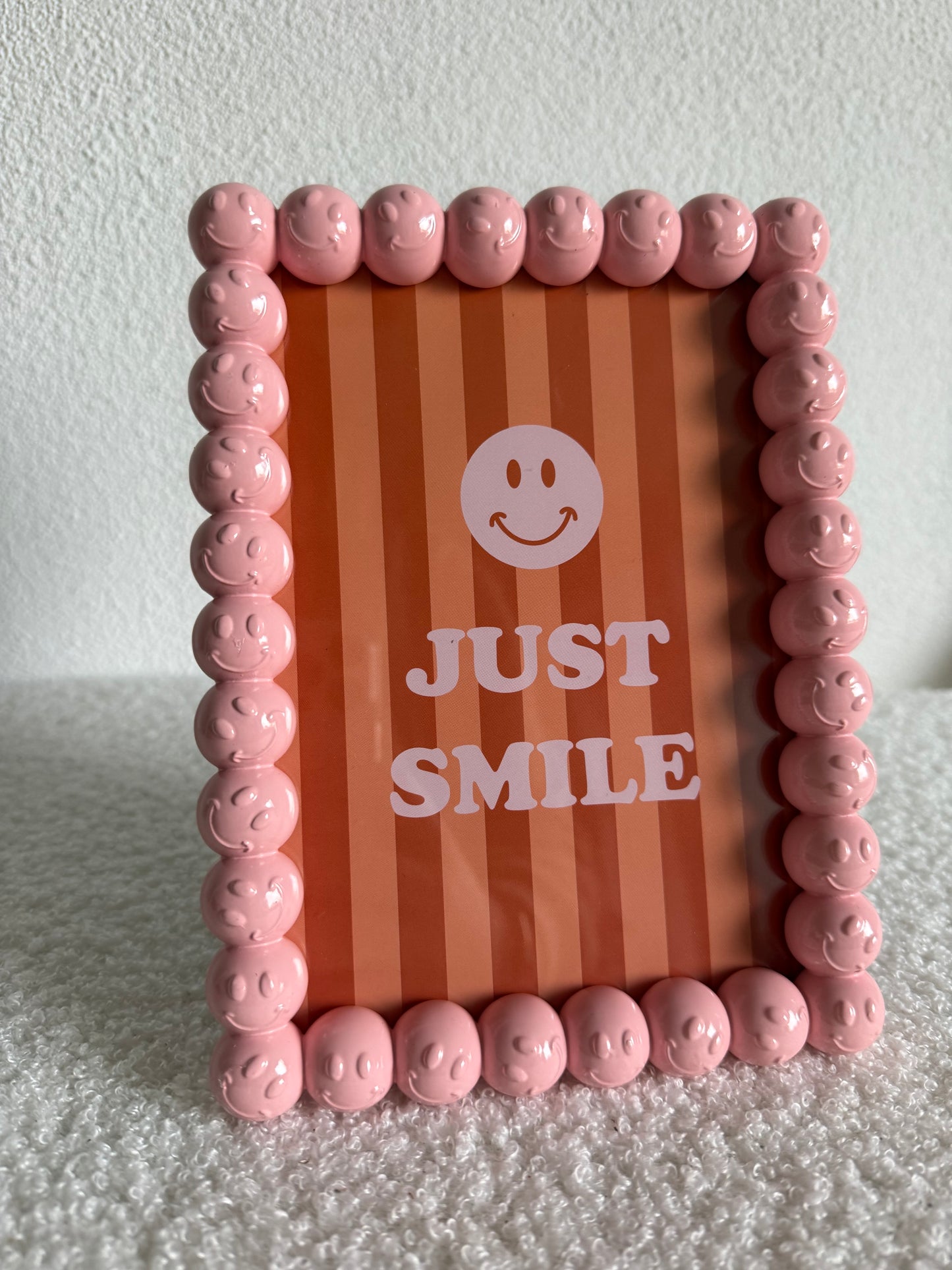 Pink Smiley Just Smile