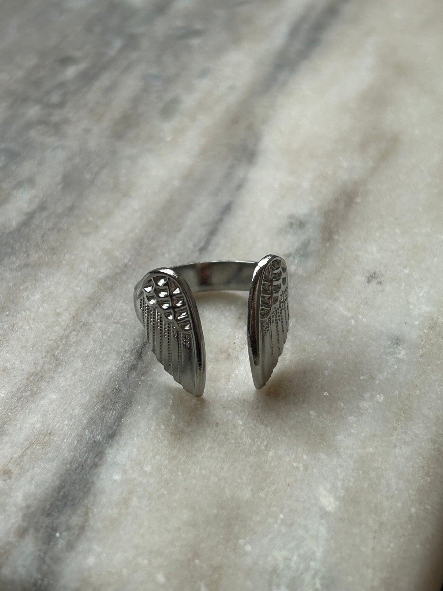 Los Angeles Wings Ring Zilver